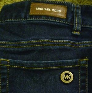 Michael kors darkwash jean size8